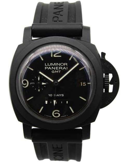 panerai ceramic 10 day gmt|Panerai luminor 10 day.